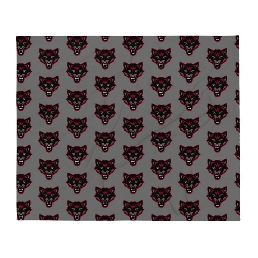 Vintage Captain Wolfpak Logo Throw Blanket product image (2)