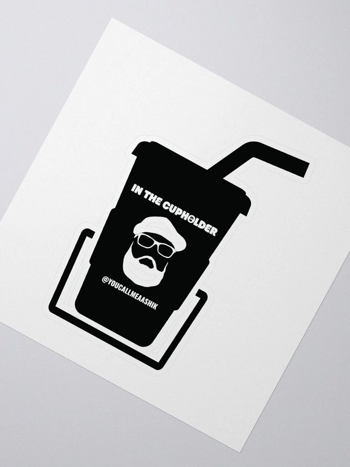 In The Cupholder Sticker! product image (7)