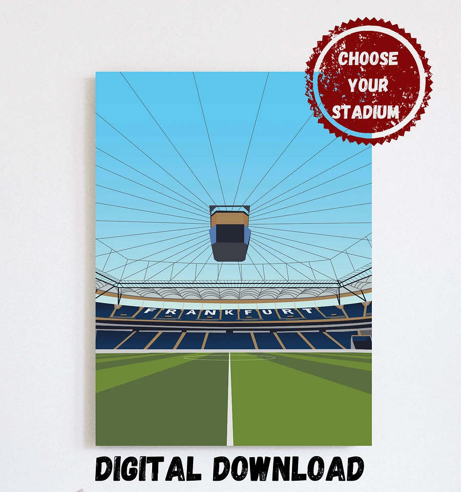 Waldstadion Design Digital Download product image (1)