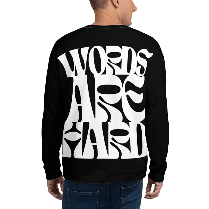 Words Are Hard - Retro Full Print product image (1)