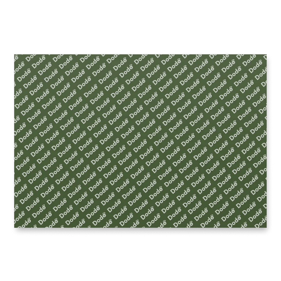 Dodo Wrapping Paper (X-Mas) product image (1)
