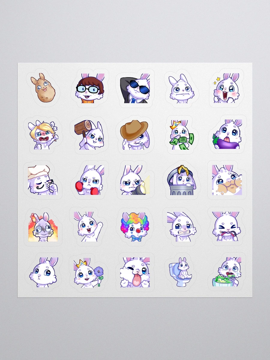 25 Emote Stickers product image (1)