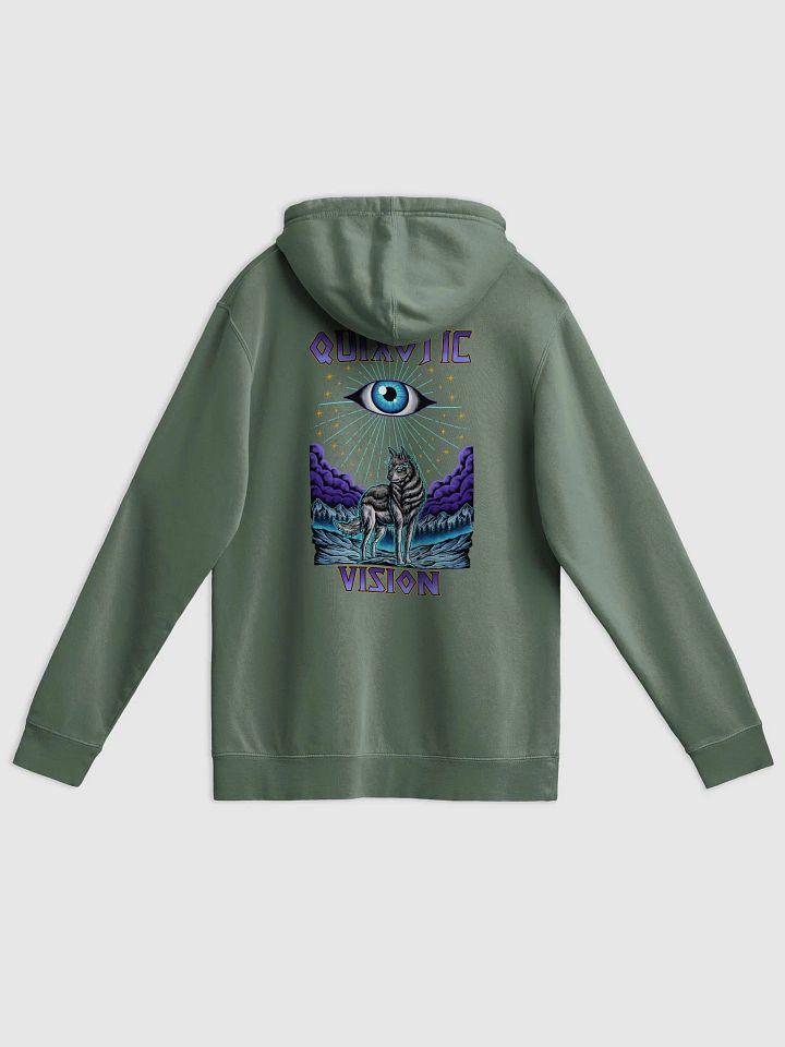 Wolf Sky Back Independent Co Heavy Weight Hoodie product image (1)