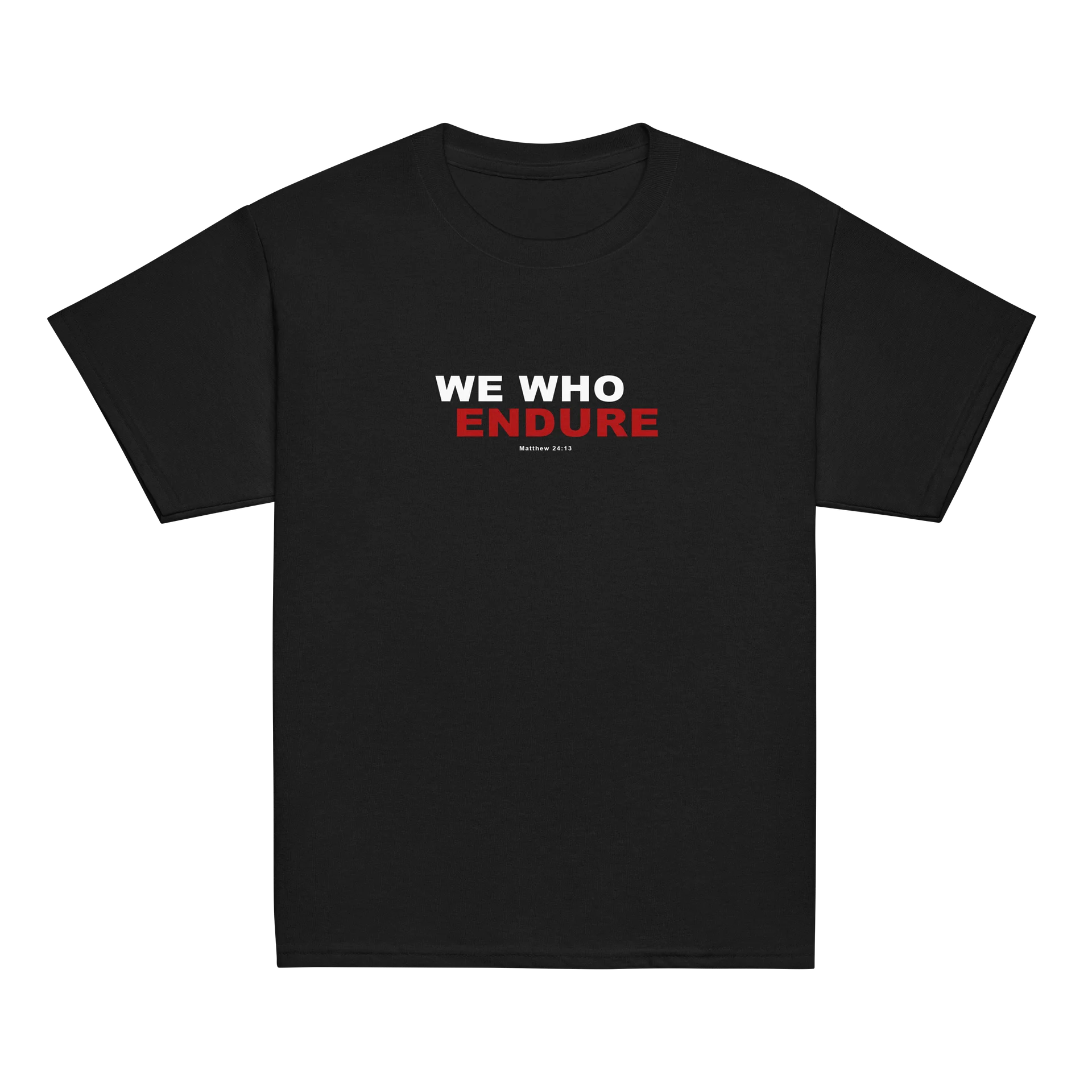 We Who Endure Logo with Verse - YOUTH T-Shirt product image (2)