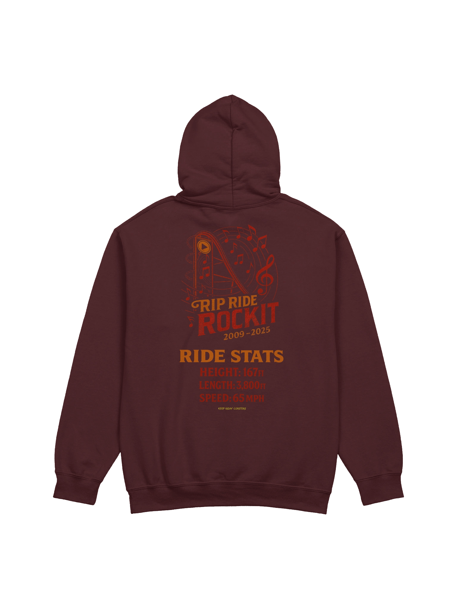 RIP RIDE ROCKIT 2009-2025 Unisex Hoodie product image (16)