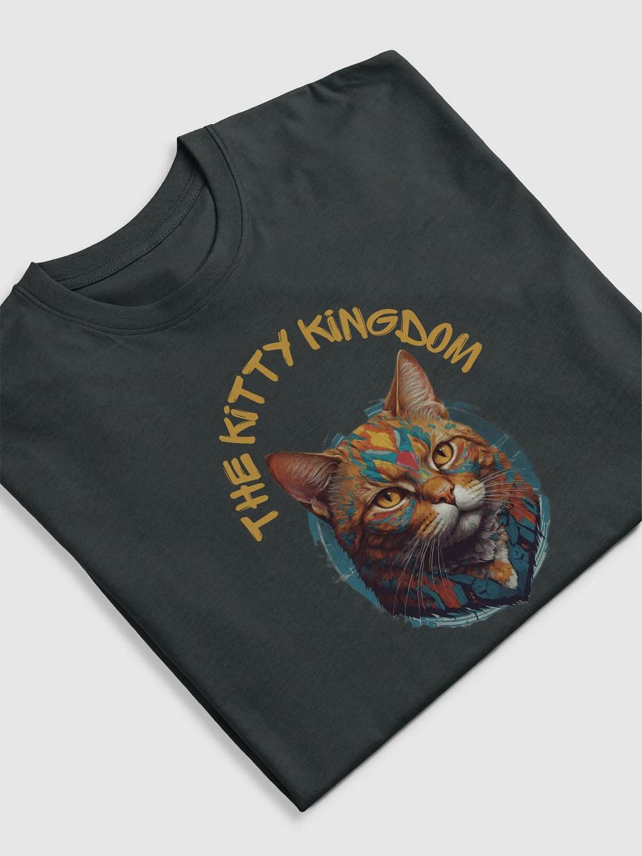 Giga Chad Cat: The Ultimate Feline Alpha Tee | The Kitty Kingdom product image (5)