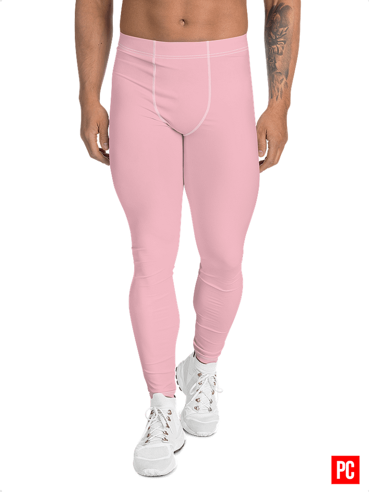 Plain Color Pink Leggings product image (1)