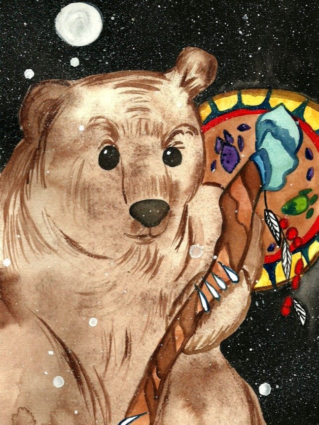 Bear Shaman Art Print product image (17)