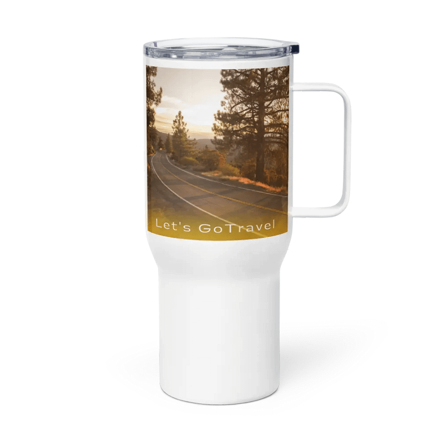 Let's Travel Travel Mug product image (3)