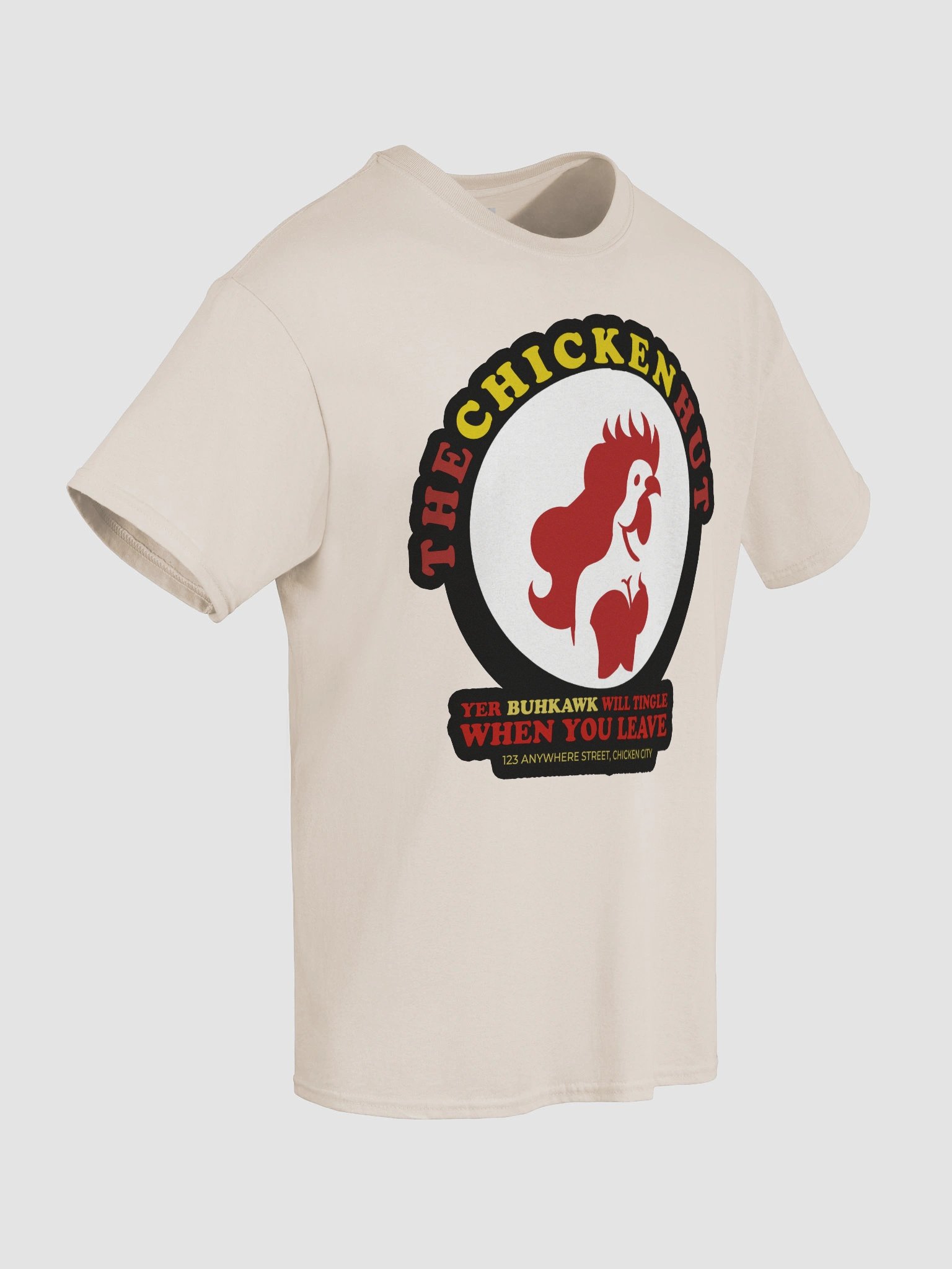 'Yer Buhkawk Tingle' Chicken Hut Lite Tee product image (8)