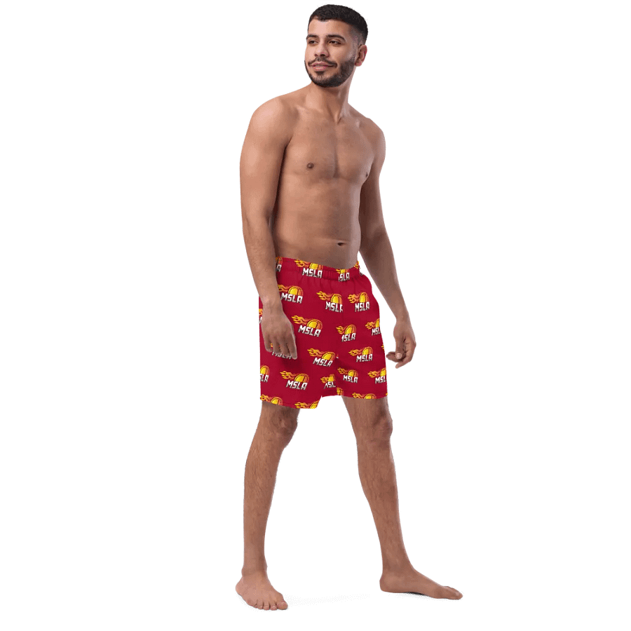 MSLA Red Swim Trunks product image (7)