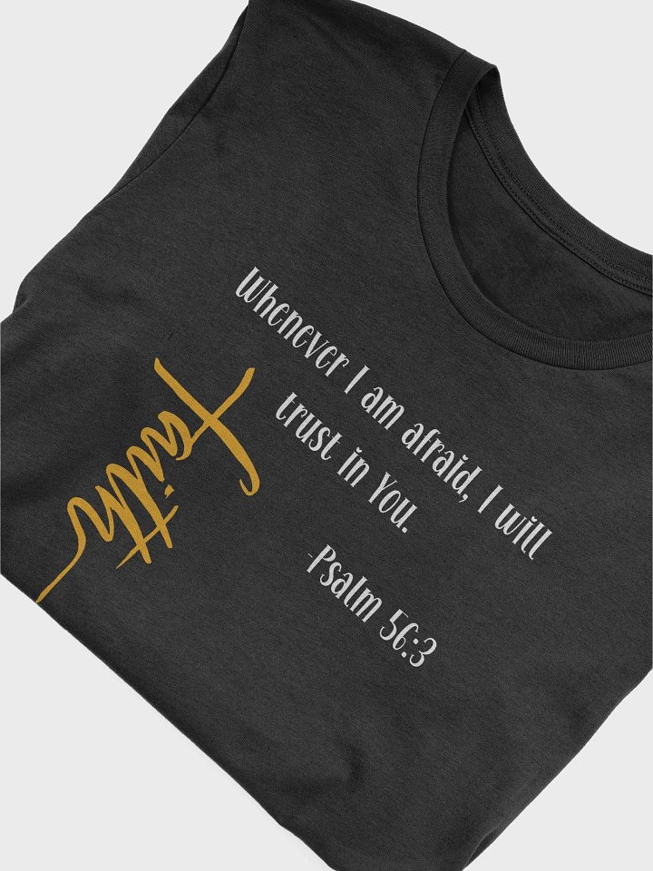 Psalm 56:3 T-shirt product image (1)