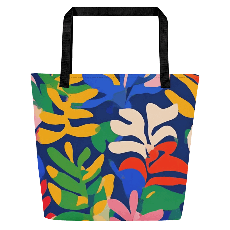 vibrant matisse multicolor Tote for Arty moms friends students product image (3)