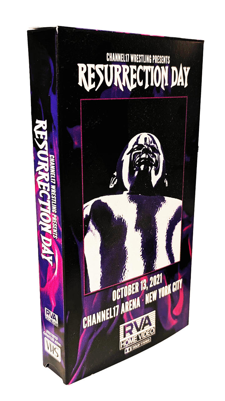 [NEW!] CHANNEL17 WRESTLING Collectible VHS Tape product image (1)