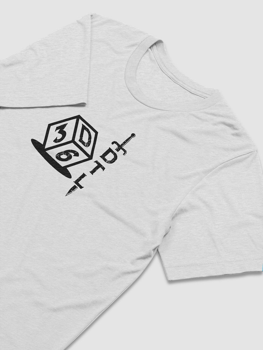 3d6DTL Vertical Logo on Light Triblend T-Shirt product image (30)