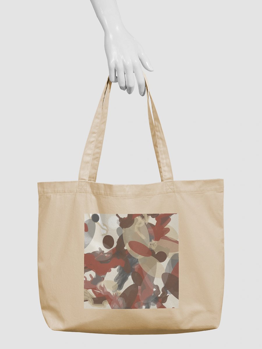 Abstract Chaos Organic Tote Bag product image (3)