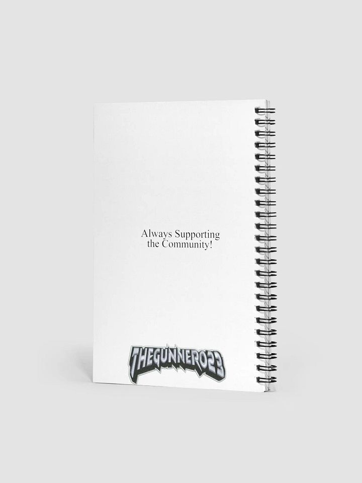 Community Support Emblem Spiral Notebook product image (2)