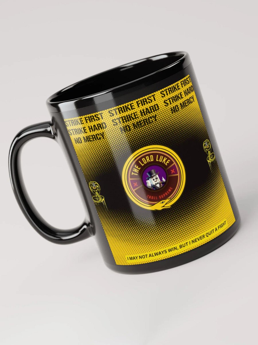 TLLS No Mercy Emblem Black Glossy Mug product image (5)