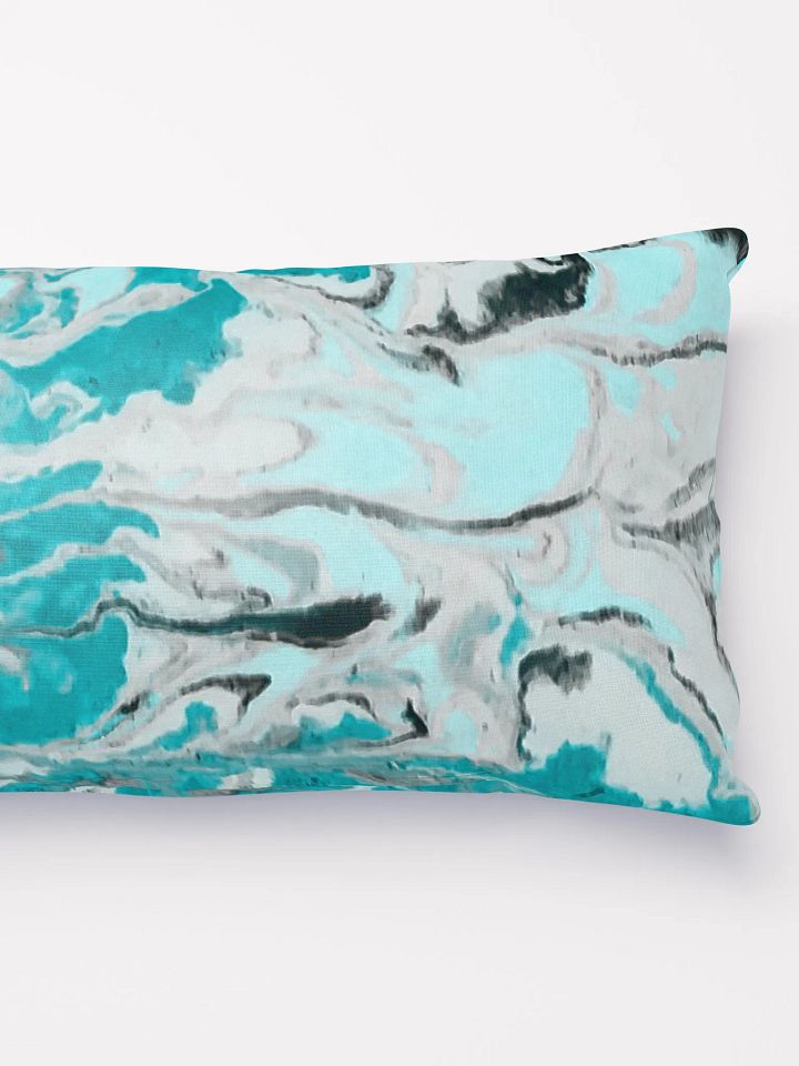 Fluid Turquoise Art Pillow product image (5)