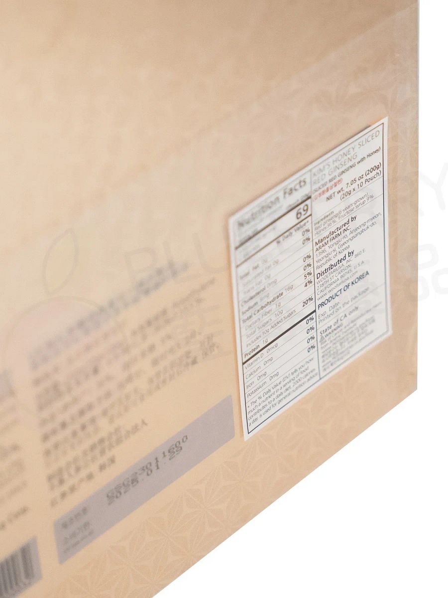 Kim’s Red Ginseng 金正煥蜂蜜紅蔘片（2盒） product image (10)