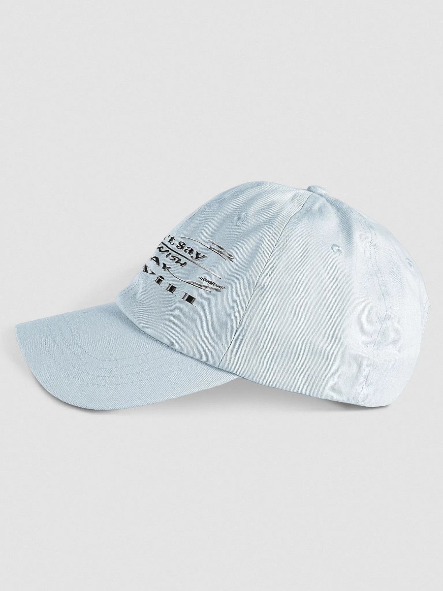 Don't Say I Wish Say I Will - Embroidered - Pastel Dad Hat product image (3)
