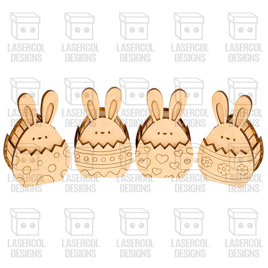 Easter Bunny Egg Box (2 Sizes, 4 Styles) - Laser Cut Files product image (10)