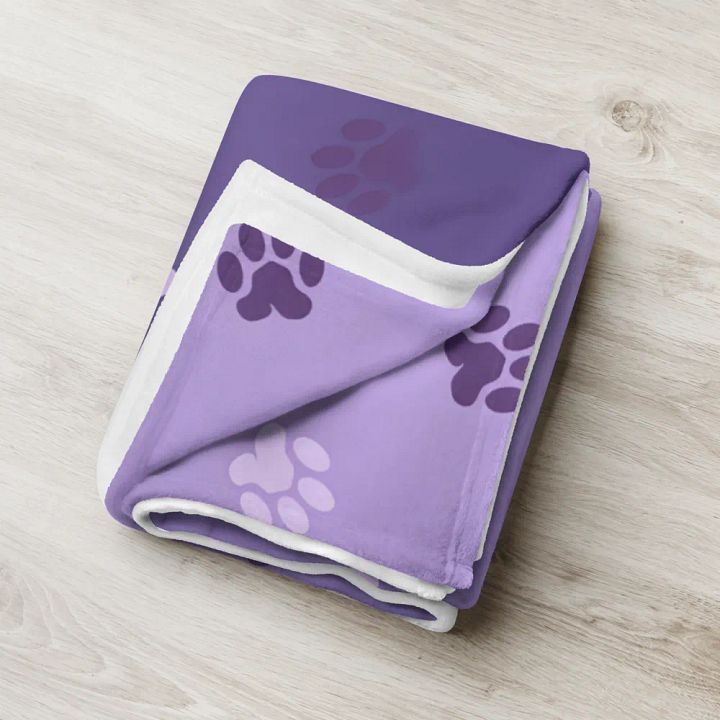 Paw Print Blanket product image (1)