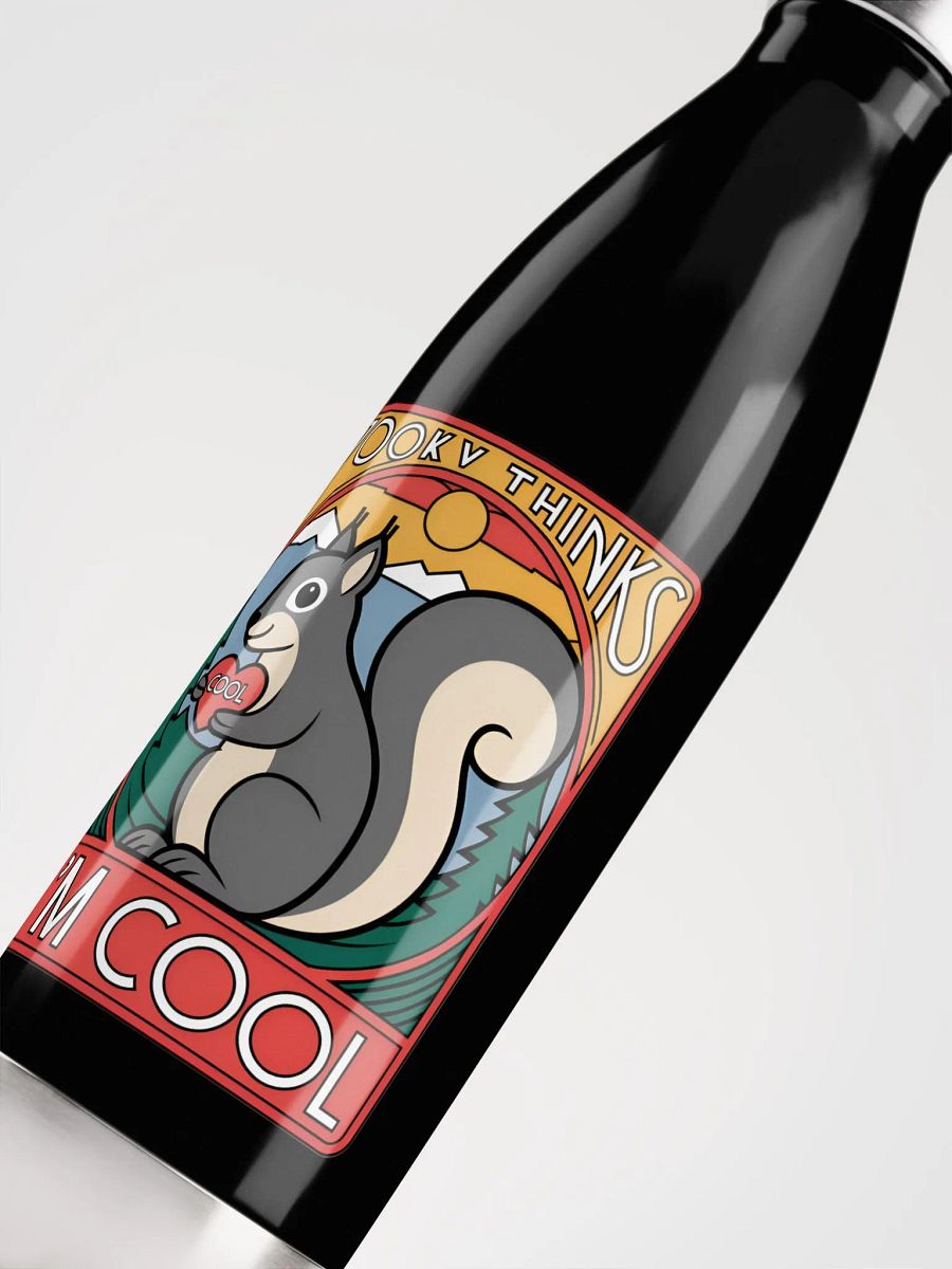 Pooky's thinks i'm cool Stainless Steel Water Bottle product image (5)