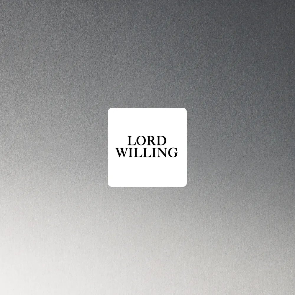 Lord Willing Magnet product image (4)