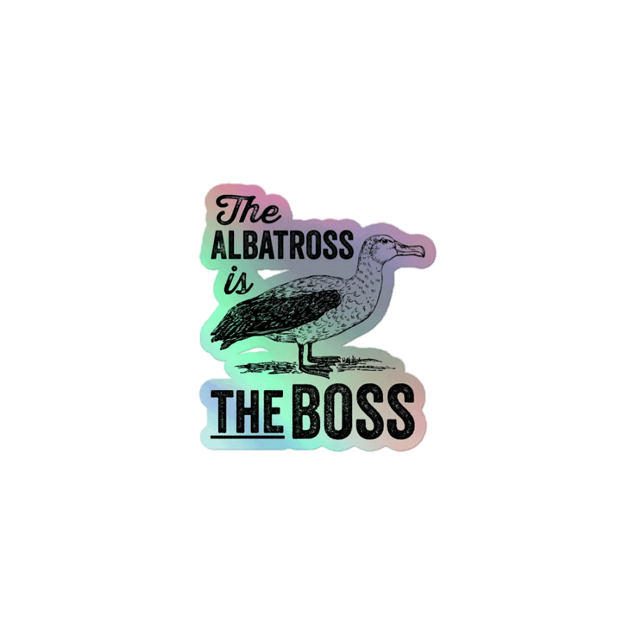 Albatross Holographic Sticker product image (2)