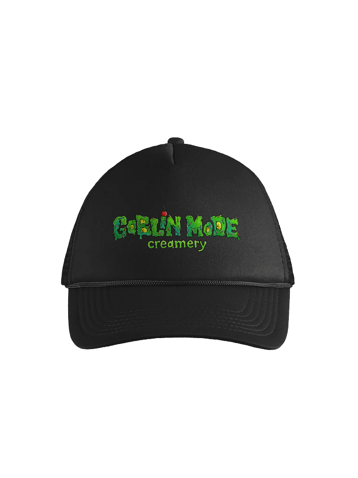 Goblin Mode Creamery Font Logo Hat product image (1)