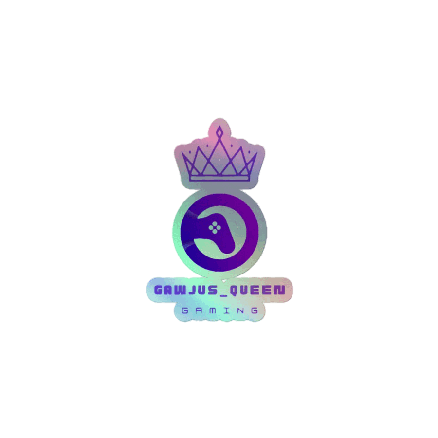 Queens logo Foil Stickers product image (1)