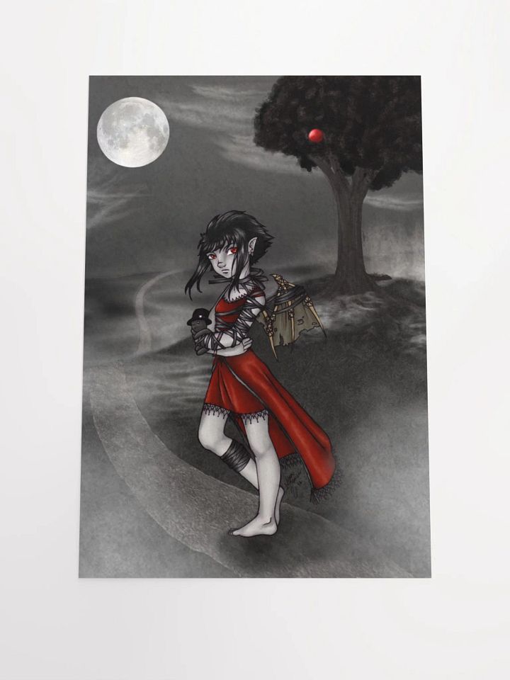 Moonlite Shadows Matte Poster product image (1)