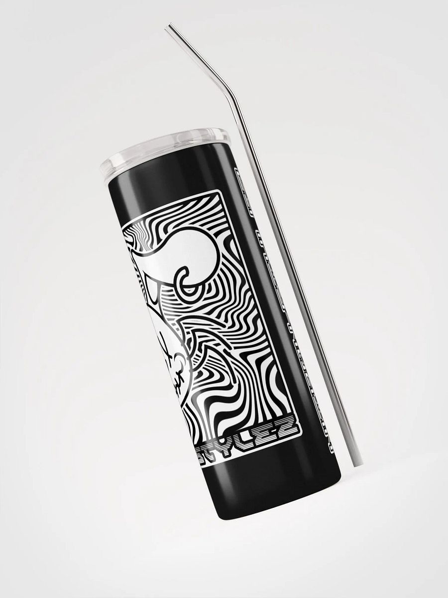 Wave 6 - Trippy Square Stainless Steel Tumbler product image (4)