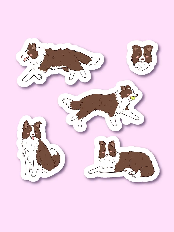 Border Collie Activity Sticker Pack product image (1)