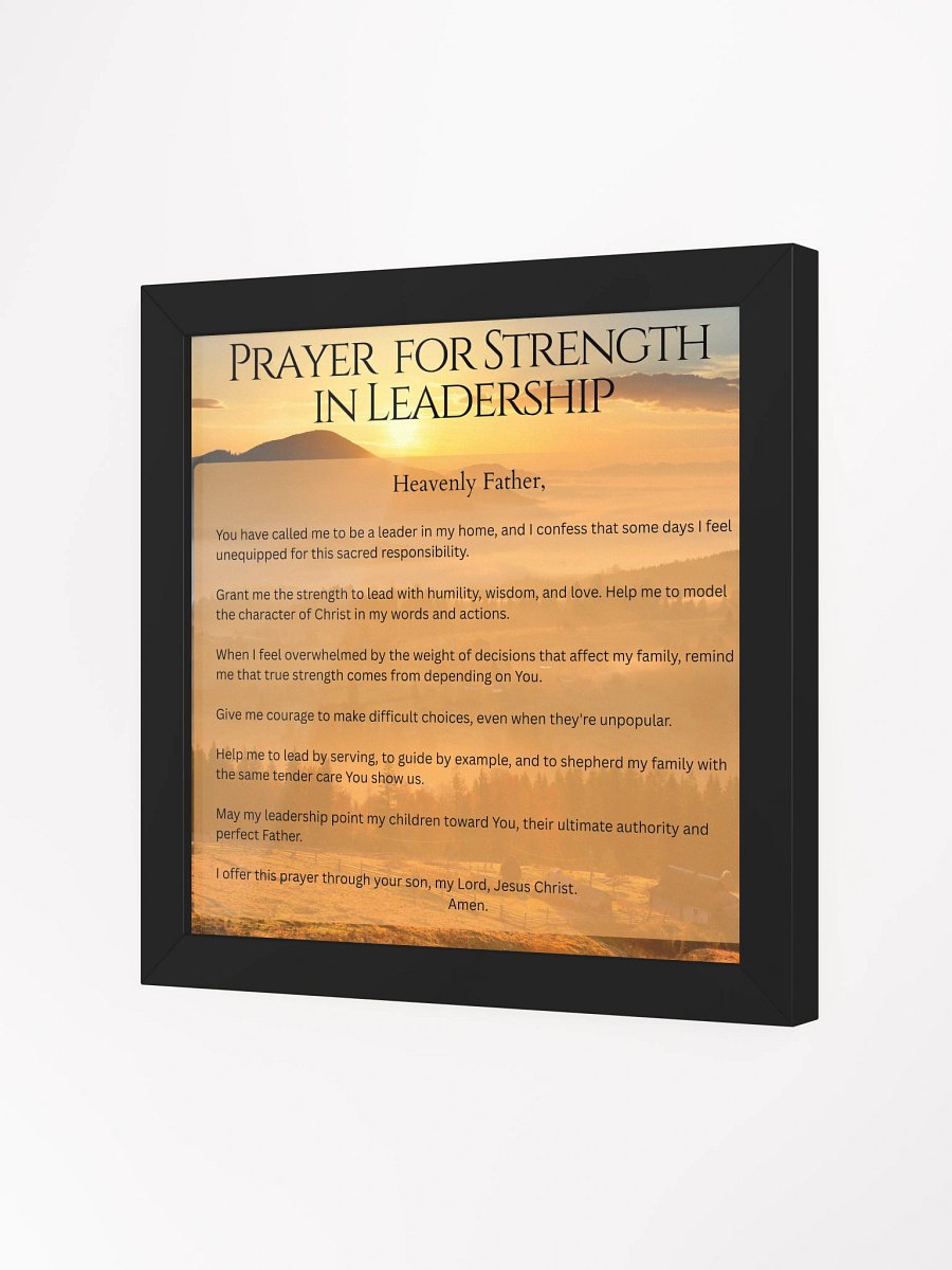 Prayer for Strength in Leadership - Square product image (2)