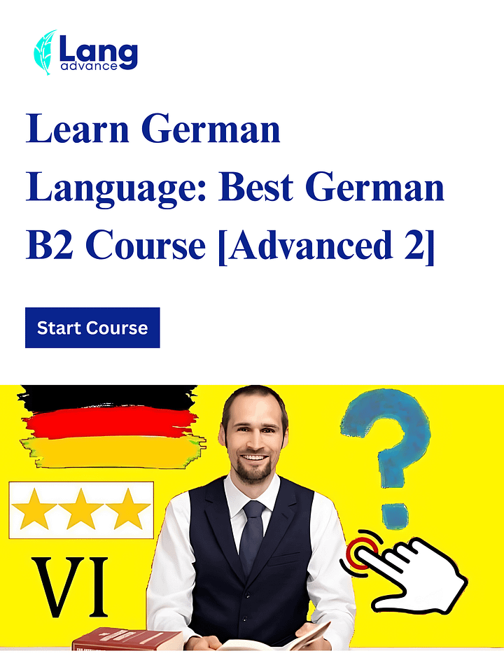 Learn German Language: Best German B2 Course [Advanced 2] product image (1)