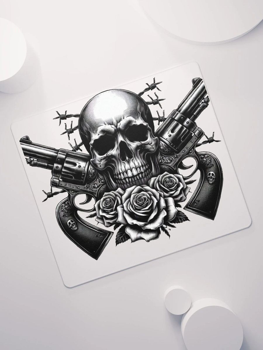 Skull and Roses Gaming Mouse Pad product image (11)