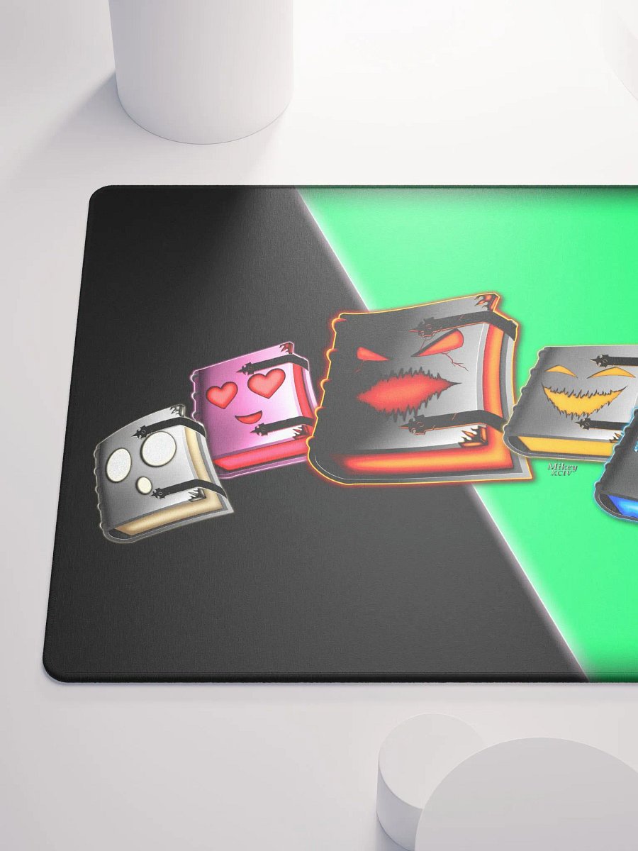 Emotionally Booked - MikeyXCIV - Mouse Pad - 18″×16″, 36″×18″ product image (6)