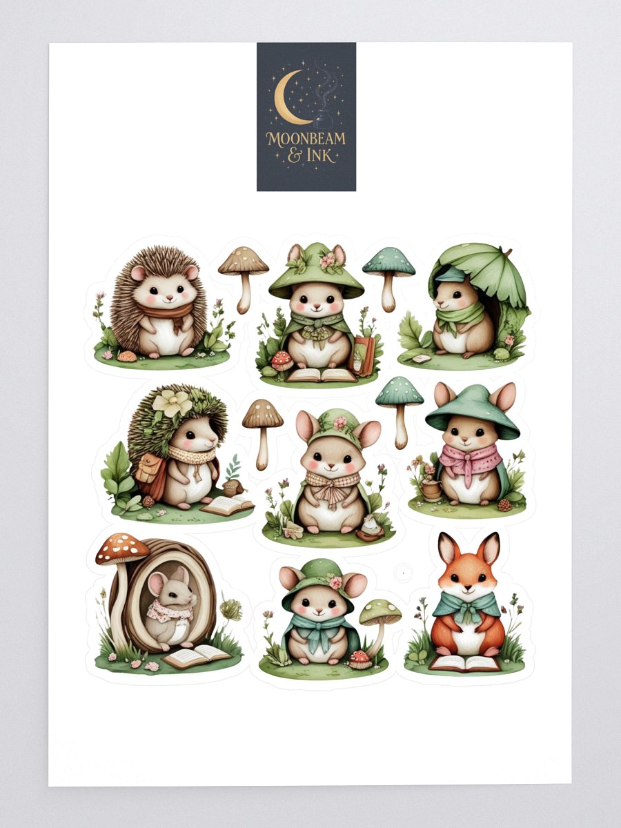 Mossy Forest Friends Sticker Sheet product image (3)