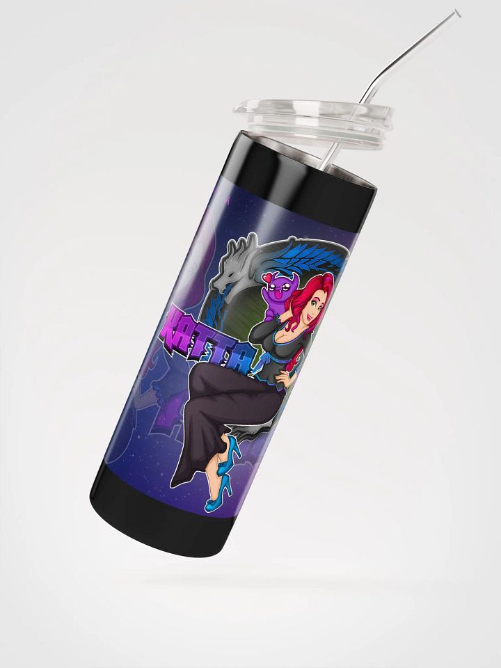 Stainless Steel Tumbler with Straw product image (4)