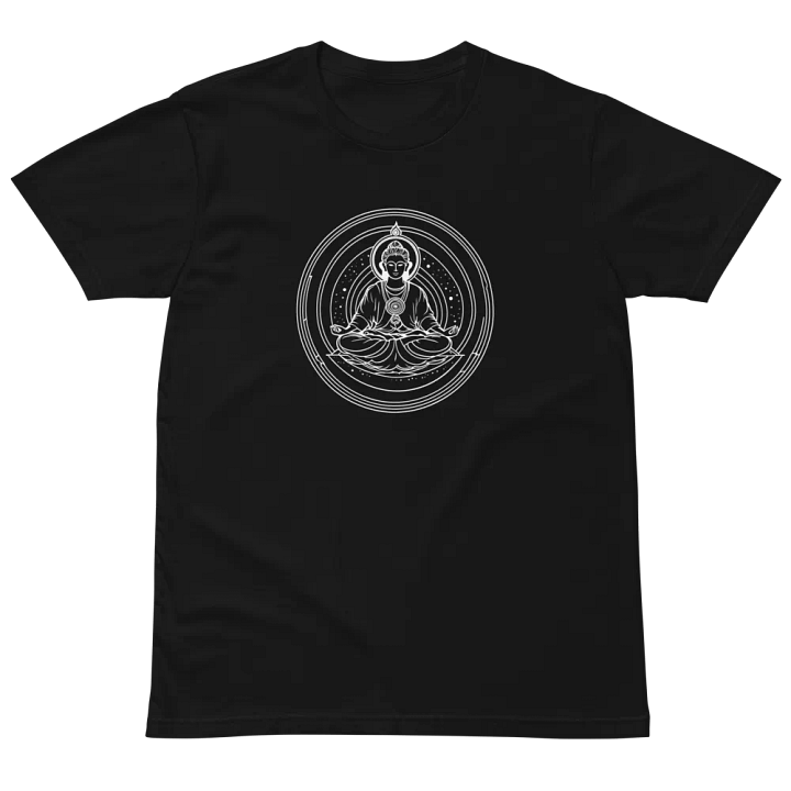 [Meditation 3 -White] Unisex Tee product image (4)