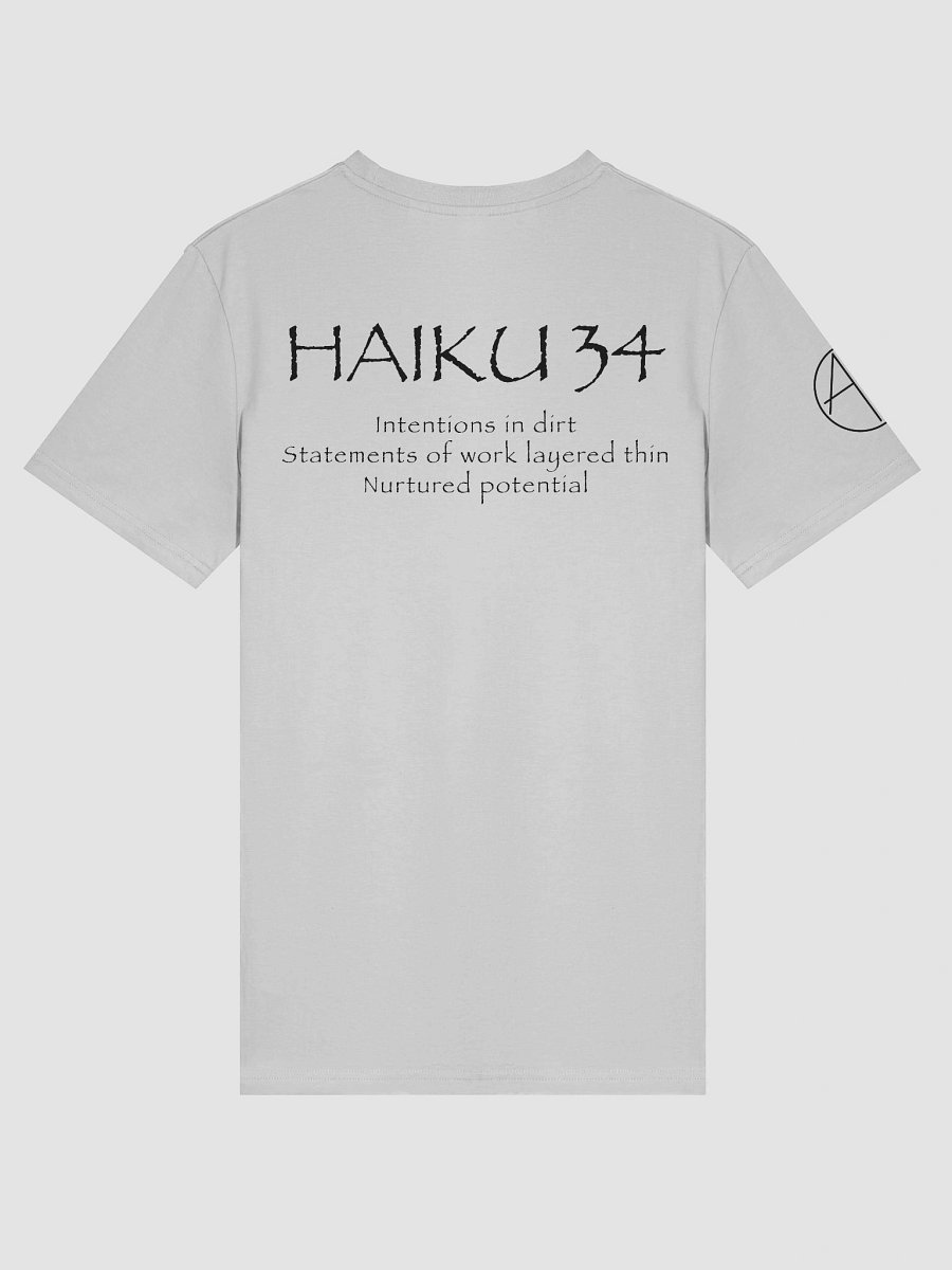HAIKU 34 ORGANIC UNISEX TEE product image (2)