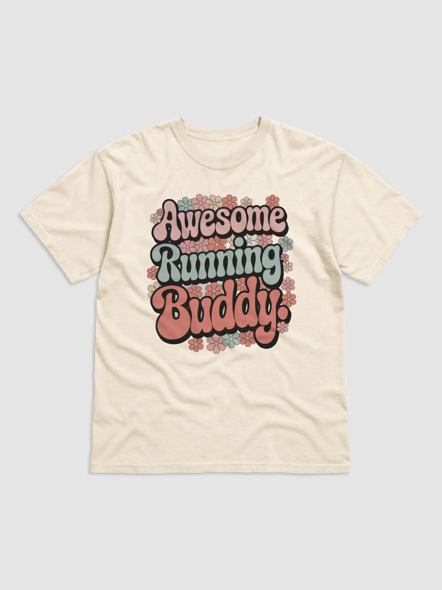 Retro Running Buddy Tee product image (1)