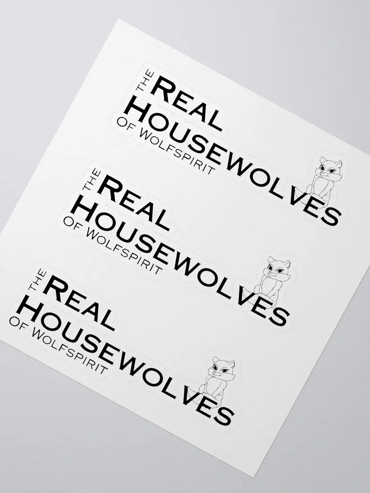 Wolfspirit Lady Wolf Stickers product image (4)