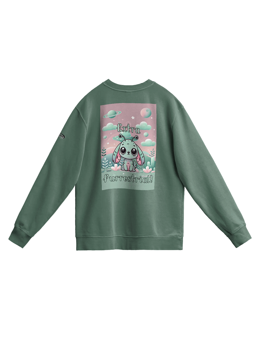 "Extra Furrestrial" Pigment Dyed Sweatshirt product image (19)