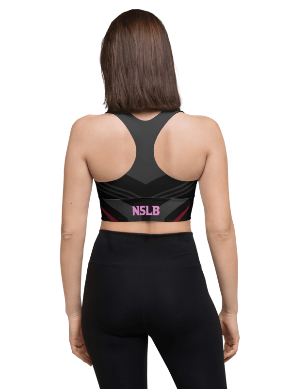 Customizable All-Over Sports Bra product image (3)