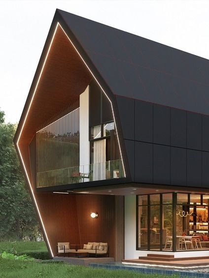 A Frame House 013 - Drawings\Blueprints CAD + PDF + 3D Model product image (1)