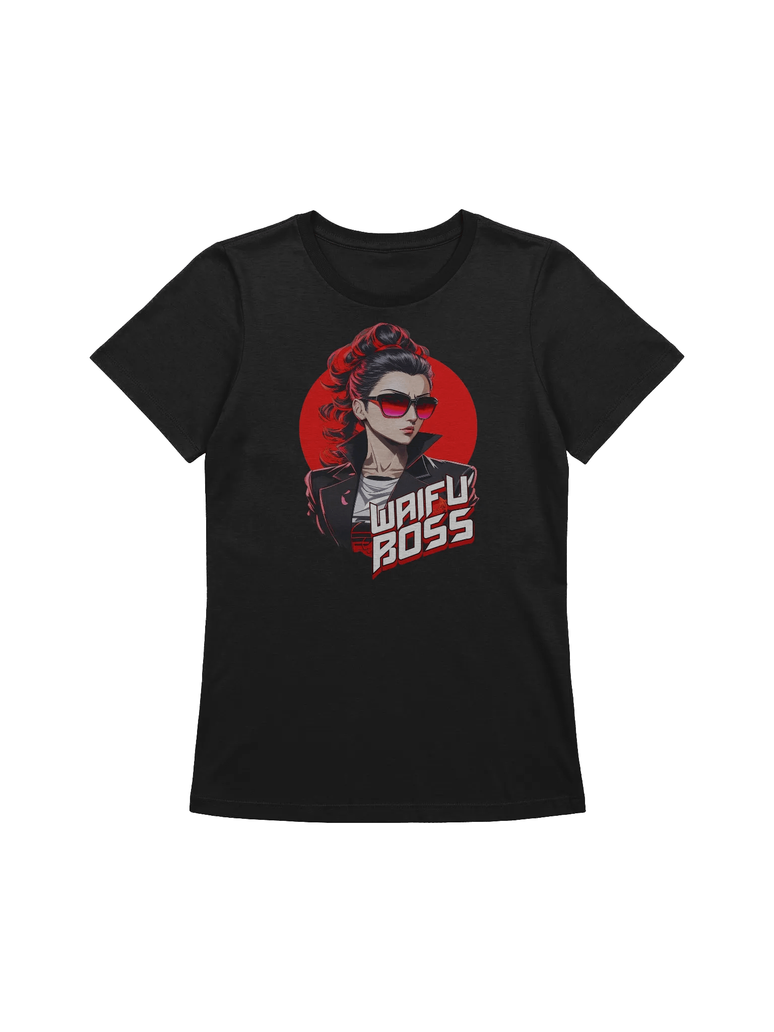 Waifu Boss v2 - Bella Canvas Women's Supersoft Relaxed-fit T-Shirt product image (2)