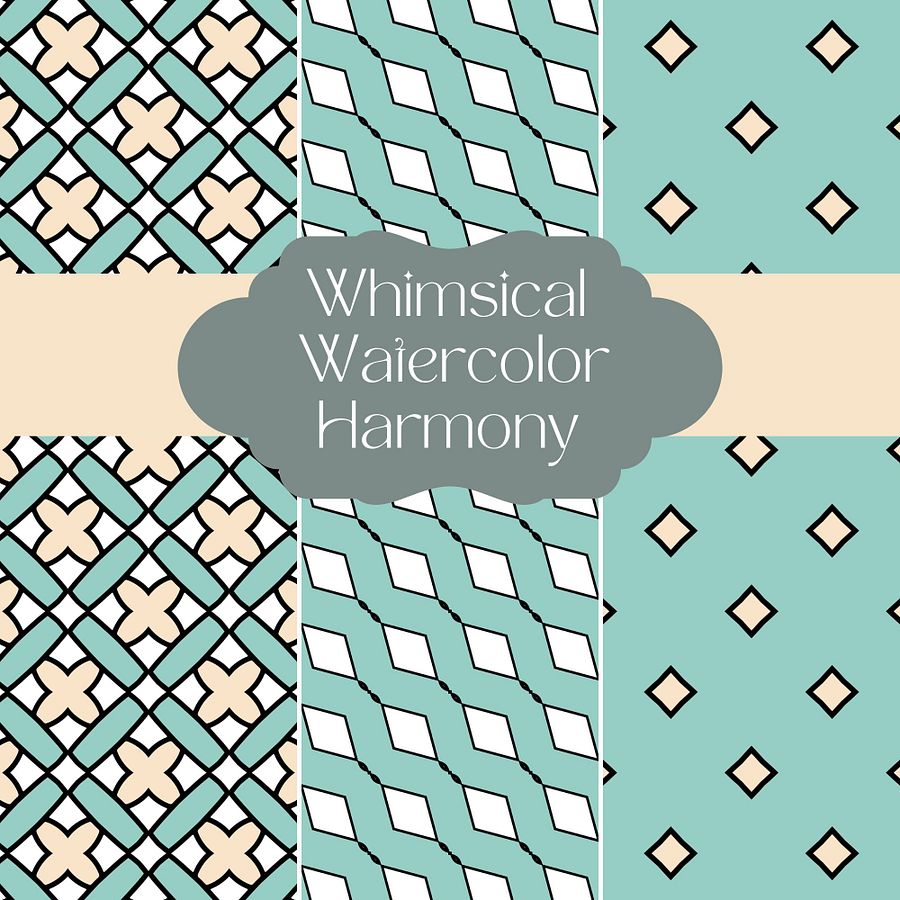 Whimsical Watercolor Harmony product image (2)